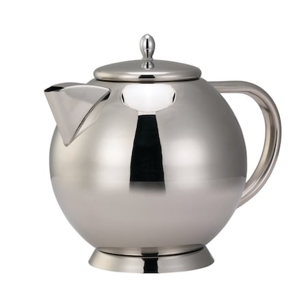Service Ideas Stainless steel teapot, 1.2L, Polished TT12SS